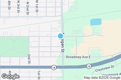 Map image of the property - 217 N Logan St