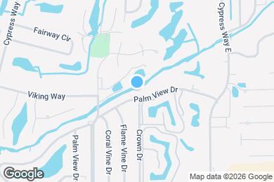 Map image of the property - 665 Palm View Dr