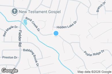 Map image of the property - 3175 Rock Creek Dr