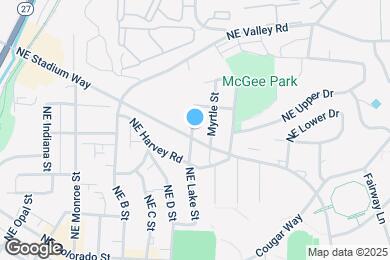 Map image of the property - 1150 NE Lake St