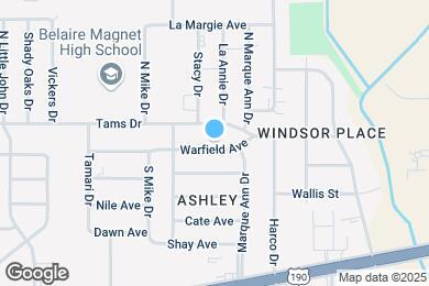 Map image of the property - 12483 Warfield Ave