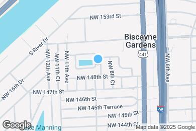 Map image of the property - 14900 NW 9th Ct