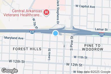 Map image of the property - 802 S Elm St