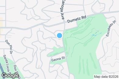 Map image of the property - 4831 Canoga Ave