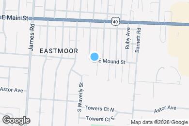 Map image of the property - 891 S Weyant Ave