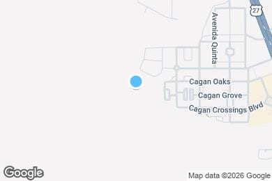 Map image of the property - The Orchard at Cagan Crossings