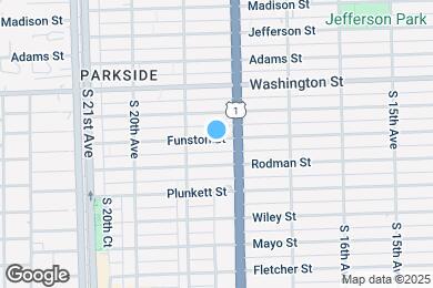 Map image of the property - 1820 Funston St