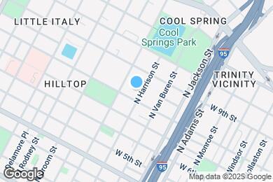 Map image of the property - 809 N Harrison St