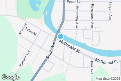 Map image of the property - 712 McDonald St