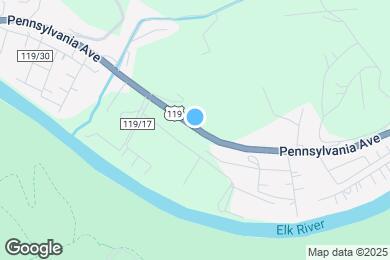 Map image of the property - 3330 Pennsylvania Ave
