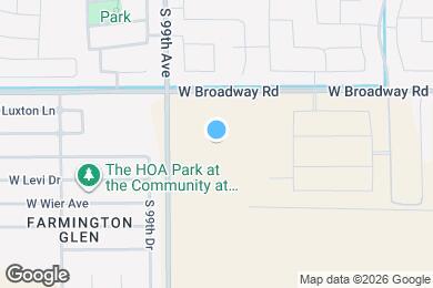 Map image of the property - 9813 W Parkway Dr