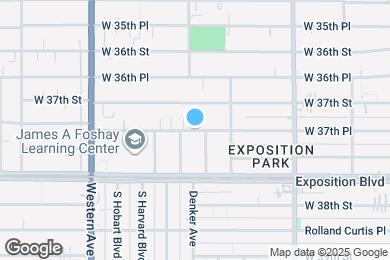 Map image of the property - 1543 W 37th Pl