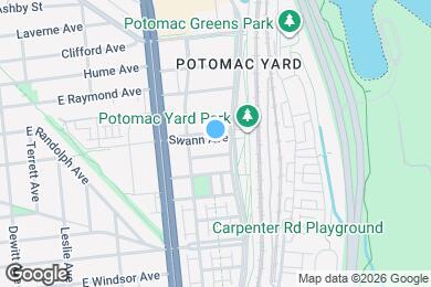 Map image of the property - 701 Swann Ave