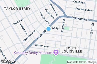 Map image of the property - 737 Iowa Ave