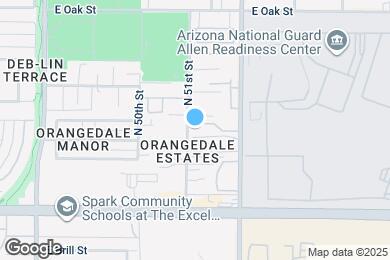 Map image of the property - Papago Palms