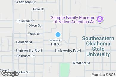 Map image of the property - 1010 Waco St