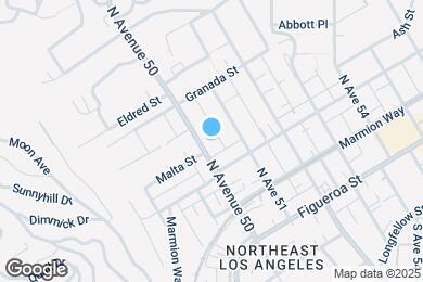 Map image of the property - 407 N Avenue 50