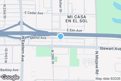 Map image of the property - 2816 Marlin Ave