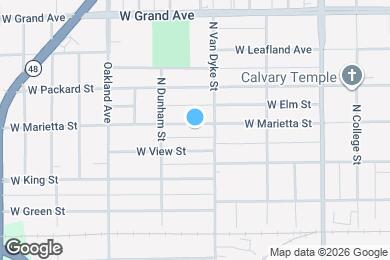 Map image of the property - 935 W Marietta St