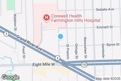 Map image of the property - 20932 Colwell St
