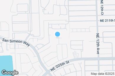 Map image of the property - 575 NE 208th Ter