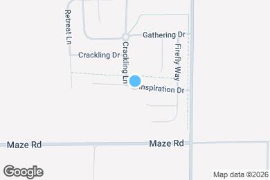 Map image of the property - 10813 Inspiration Dr