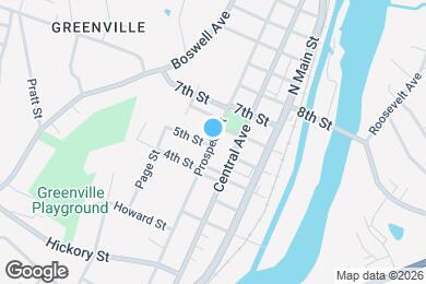 Map image of the property - 163 Prospect St