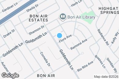 Map image of the property - 2802 Flora Ave