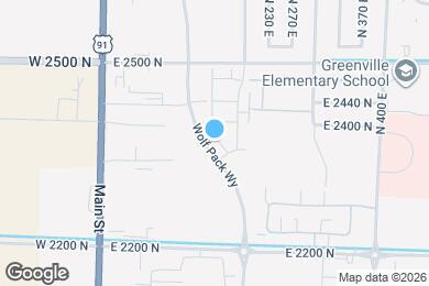 Map image of the property - 2375 Wolf Pack Wy