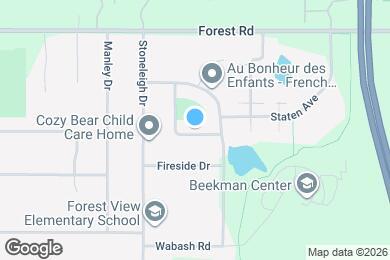 Map image of the property - 2719 Narraganset Dr