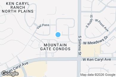 Map image of the property - 7388 S Alkire St