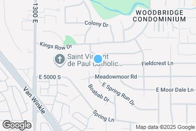 Map image of the property - 4968 S Spring Run Dr