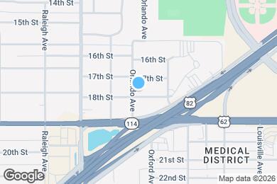 Map image of the property - 4122 18th St