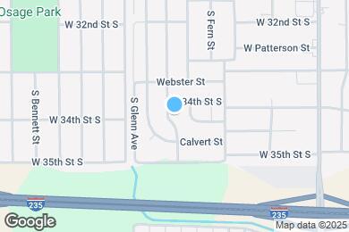 Map image of the property - 3526 S Downtain St