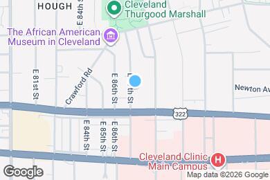 Map image of the property - 1847 E 87th St