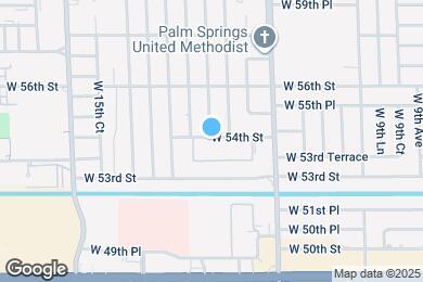 Map image of the property - 1280 W 54th St