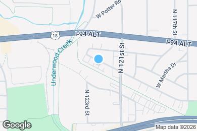 Map image of the property - 12227 W Dearbourn Ave