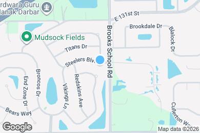 Map image of the property - 12473 Steelers Blvd