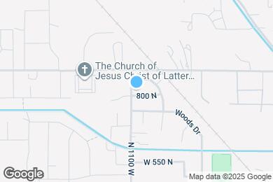 Map image of the property - 1078 W 800 N