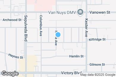 Map image of the property - 6614 Noble Ave