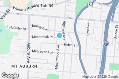 Map image of the property - 287 McCormick Pl