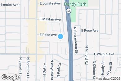 Map image of the property - 2011 E Orange Grove Ave