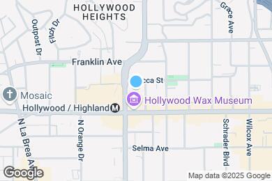 Map image of the property - 1724 Highland Ave
