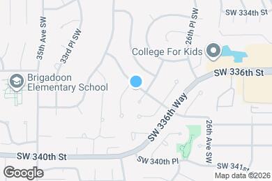 Map image of the property - 2811 SW 337th St