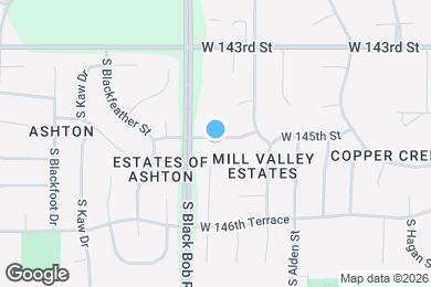 Map image of the property - 15049 W 145th St