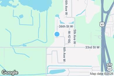 Map image of the property - 3419 6th Ave W