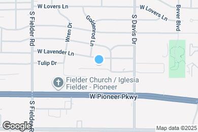 Map image of the property - 1307 Columbine Ct