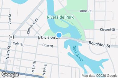 Map image of the property - 901 E Division St