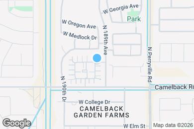 Map image of the property - 5123 N 189th Dr