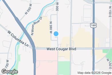 Map image of the property - 1315 N 300 W
